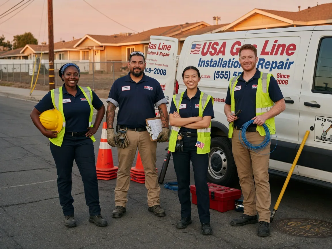 Gas Line Installation company in Millersburg, IA